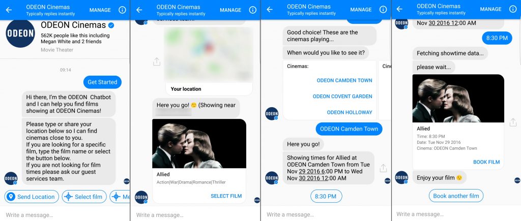 odeon-chatbot-screenshots