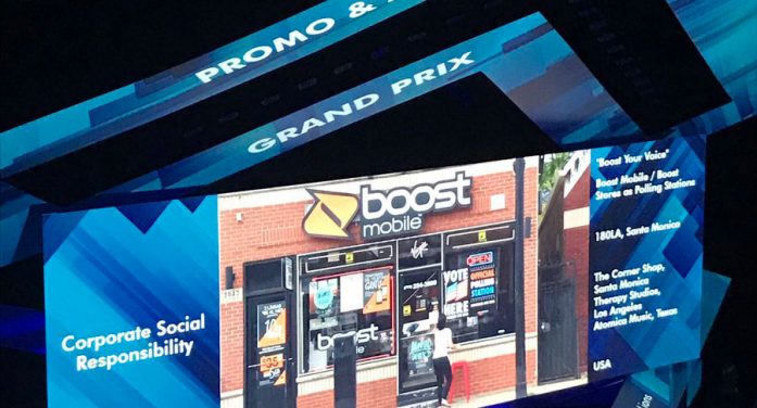 Boost Your Voice from 180LA wins Cannes Grand Prix and Gold Lion for Boost Mobile Boost Your Voice from 180LA wins Cannes Grand Prix and Gold Lion for Boost Mobile