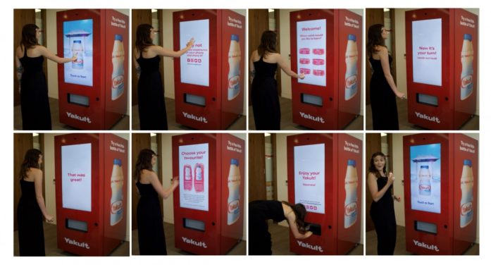 Yakult Cultivates Language with Japanese-Teaching Vending Machine Yakult Cultivates Language with Japanese-Teaching Vending Machine