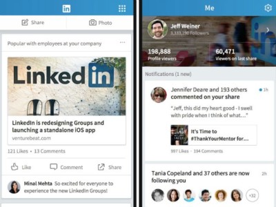 LinkedIn shows off Project Voyager, its new flagship mobile app