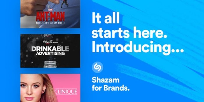 Shazam Announces a New Initiative Built for Advertisers: Shazam for Brands