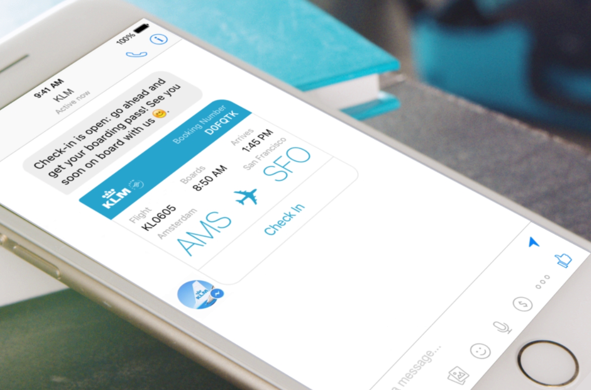 KLM-Facebook-Messenger