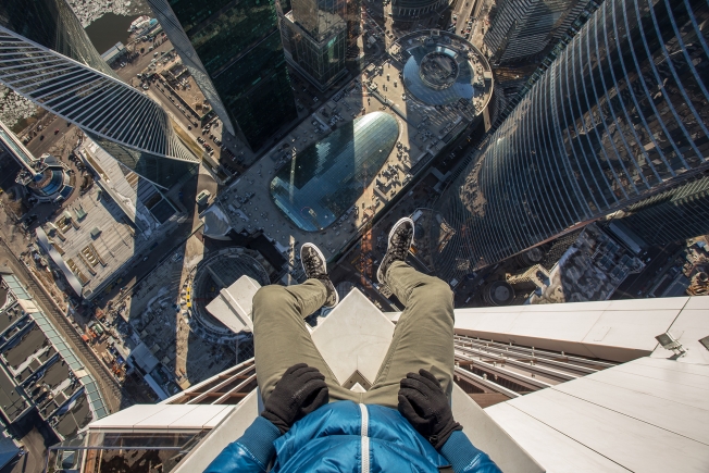 Converse Invites You to Climb, and Dangle Your Feet Off, a 75-Story Skyscraper