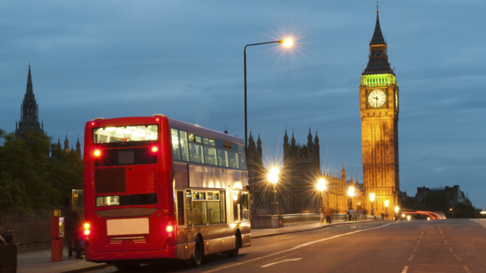 London buses test out the first consumer experience of the Physical Web