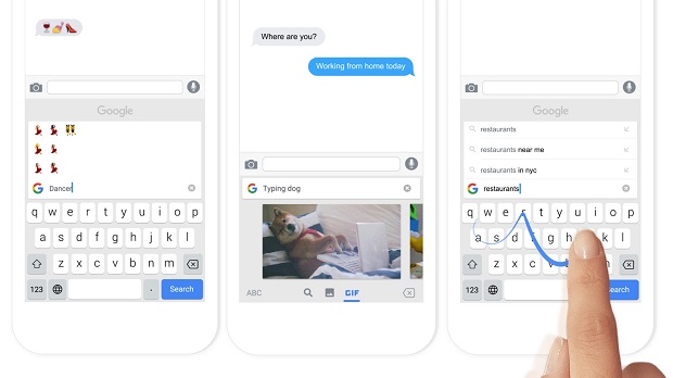 Google puts search functions directly into mobile keyboard