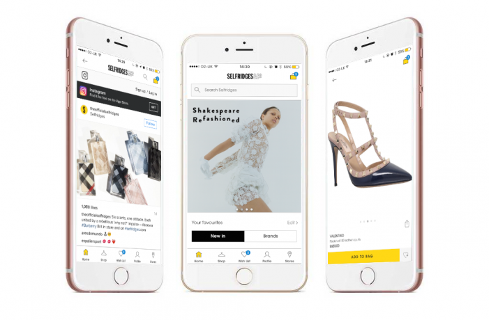 Selfridges Launches Social Shopping App