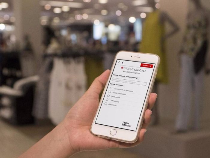 Macy’s tests an AI shopping assistant powered by Watson
