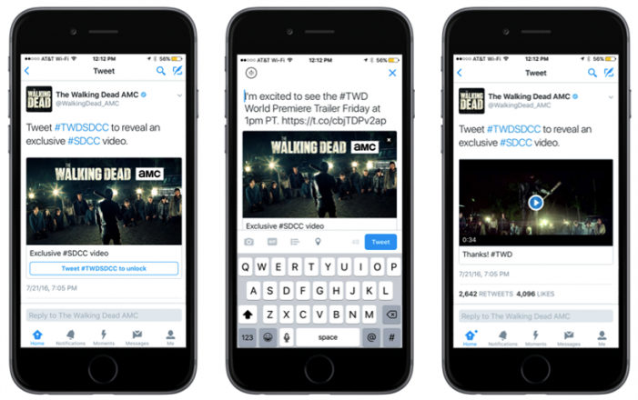Twitter extends conversational ads to all advertisers and launches ‘Instant Unlock’ option