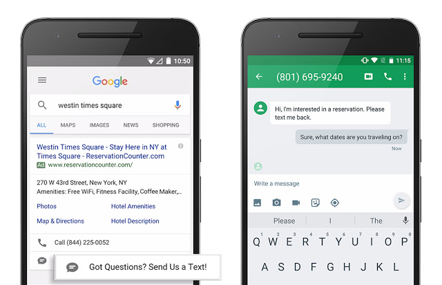 New AdWords service makes it easy to send texts consumers will actually read