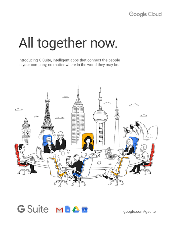7-google-gsuite-campaign-minimal-illustrations-advertising-apps