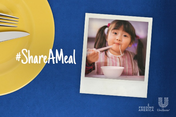 Unilever debuts #ShareAMeal campaign to fight world hunger