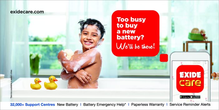 Exide employs Rediffusion Y&R to launch its new App campaign
