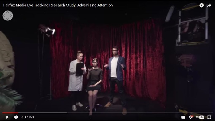 Fairfax uses eye tracking study to provide digital ad effectiveness