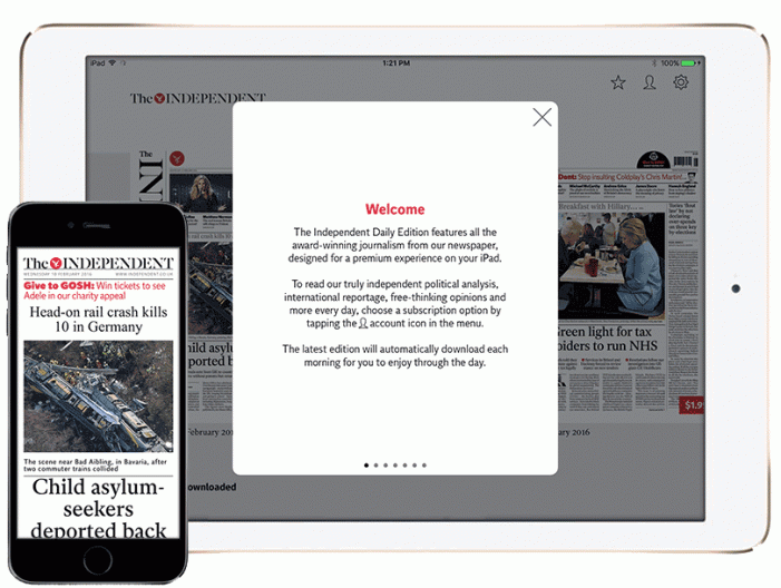 75 Per Cent of The Independent’s UK Users Access the Site Via Mobile