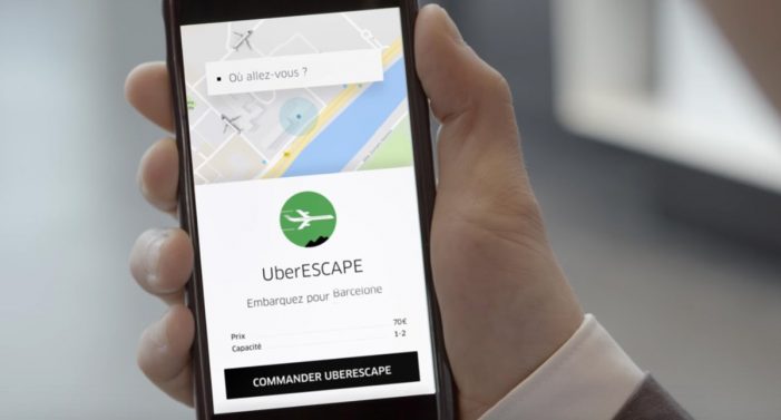 Transavia teams with Uber to turn an ordinary taxi ride into a flight abroad