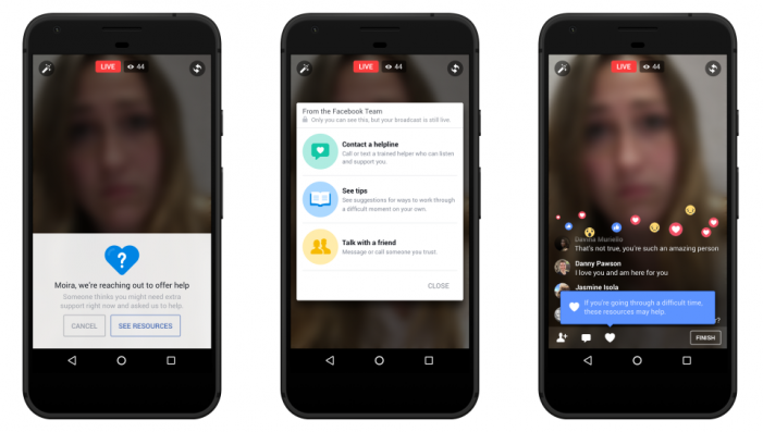 Facebook Rolls Out New Suicide Prevention Tools Including AI Tech Test