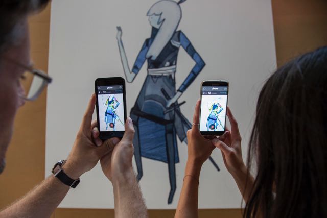Will O’Rourke, Code on Canvas and Sutu complete AR art exhibition for The Galeries