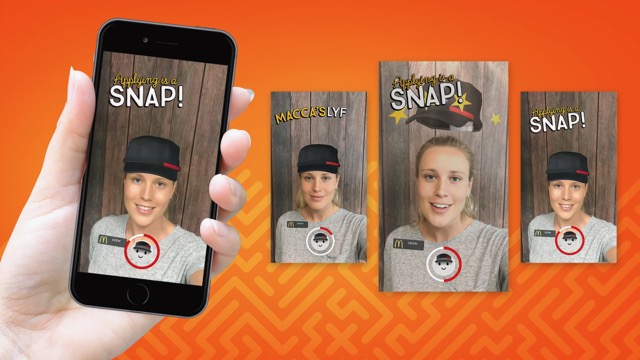 McDonald’s Australia Launches the First ‘Snaplications’ Lens via VML Sydney