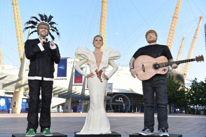 O2 unveils Ginger Br-Ed Sheeran, Praline Dion and JAM-iroquai to celebrate 10 years of The O2