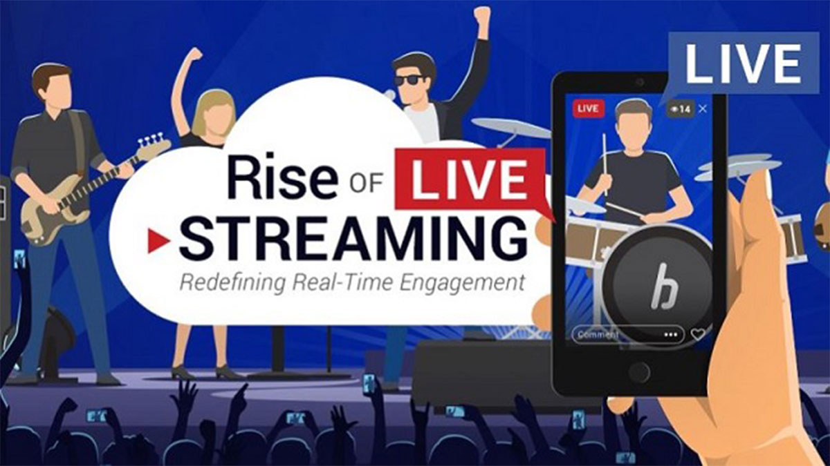 Rise of Live Streaming & Marketing Trends Explained in New Infographic