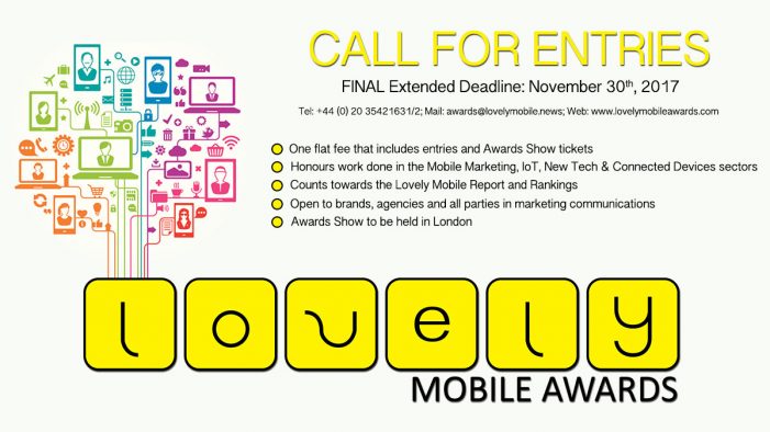 The Lovely Mobile Awards Are Now Open For Entries!