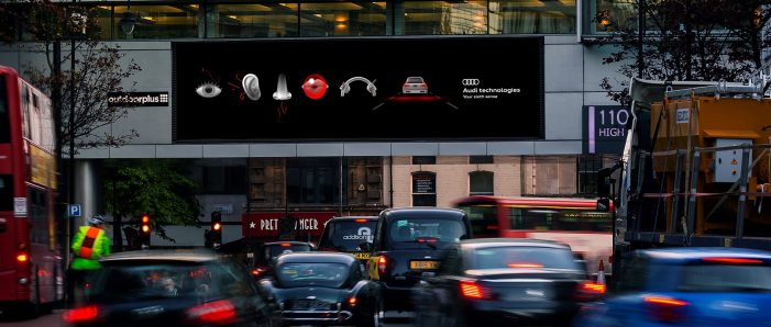 Audi Unleashes Tactical, Data-Driven Roadside Campaign to Promote Intelligent and Intuitive Car Technology