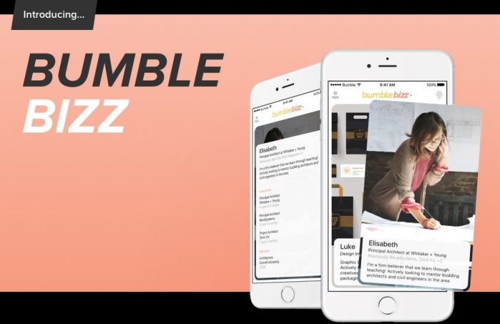 Dating app Bumble launches professional spin-off