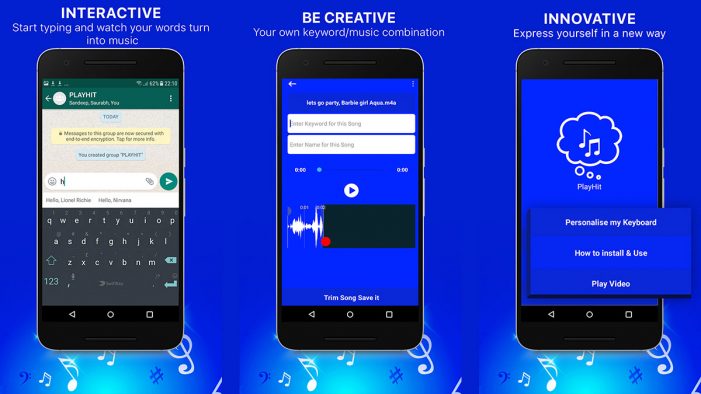Introducing the free app that turns your favourite songs and lyrics into instant messages
