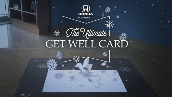Honda gives ‘ultimate get well card’ AR experience to young patients