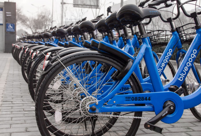 Didi Chuxing launches bike-sharing service in China