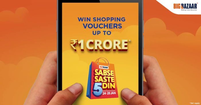 Big Bazaar launches mobile game to promote mega shopping experience ‘Sabse Saste 5 Din’