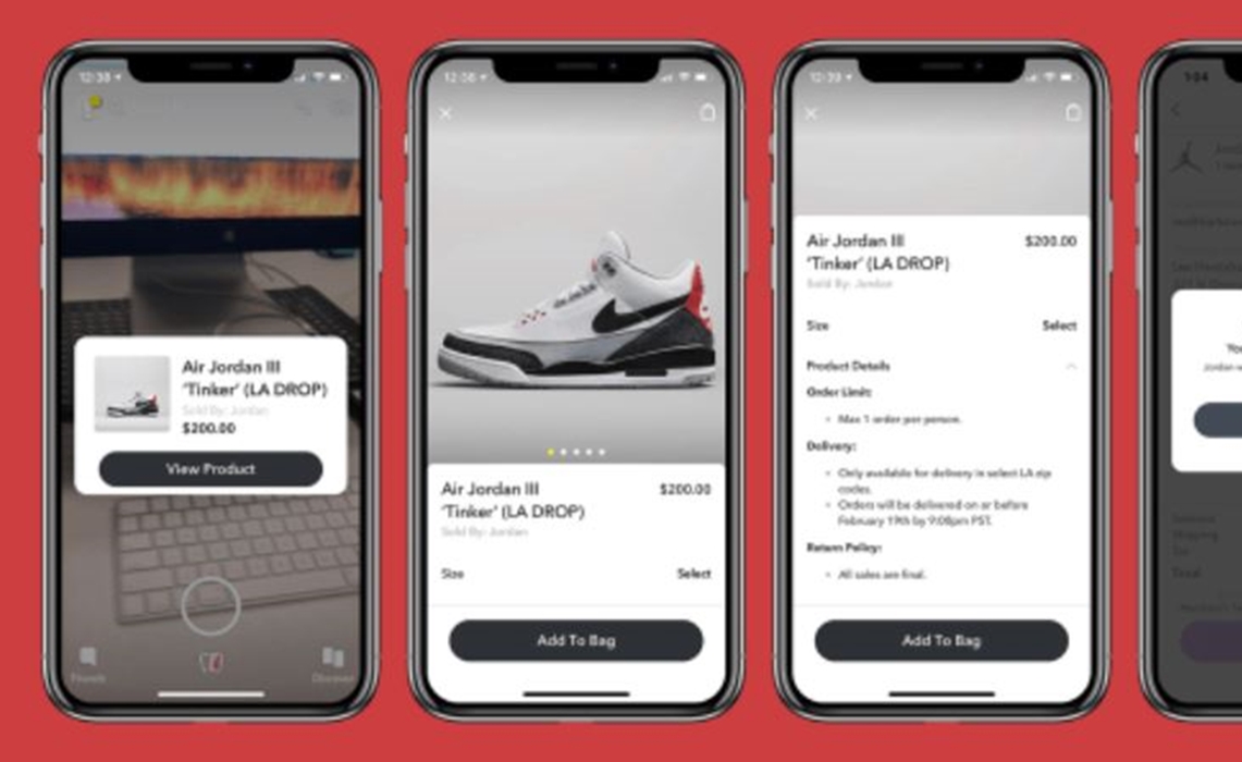 Nike’s Air Jordan prerelease on Snapchat showcased the app’s e