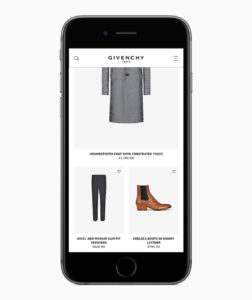 Givenchy launches ecommerce platform for US market