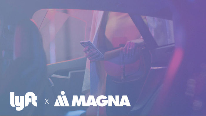 Lyft is building a self-driving platform with auto supplier Magna