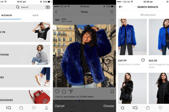 ASOS ‘Style Match’ visual recognition tool rolls out worldwide