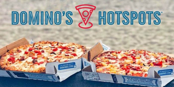 Domino’s creates 150K hotspots to deliver pizza almost anywhere