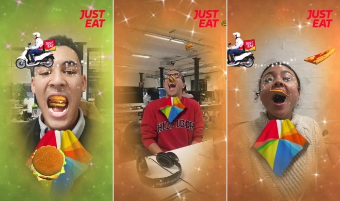Just Eat launches successful floating takeaway Facebook AR experience