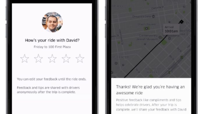Uber now lets you rate your driver before your ride is over