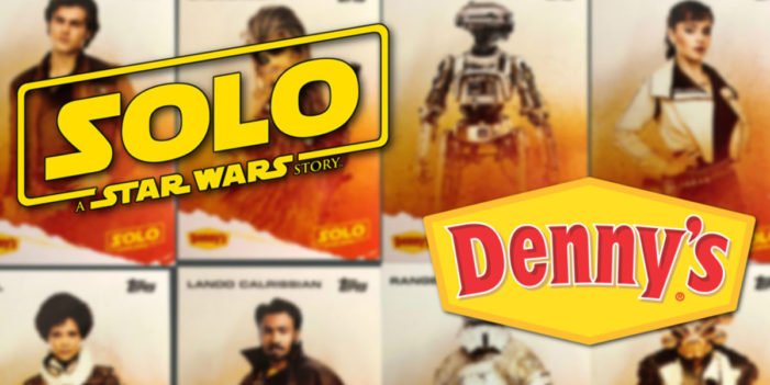 Denny’s puts fans at the table to roll dice inspired by “Solo: A Star Wars Story” and win big