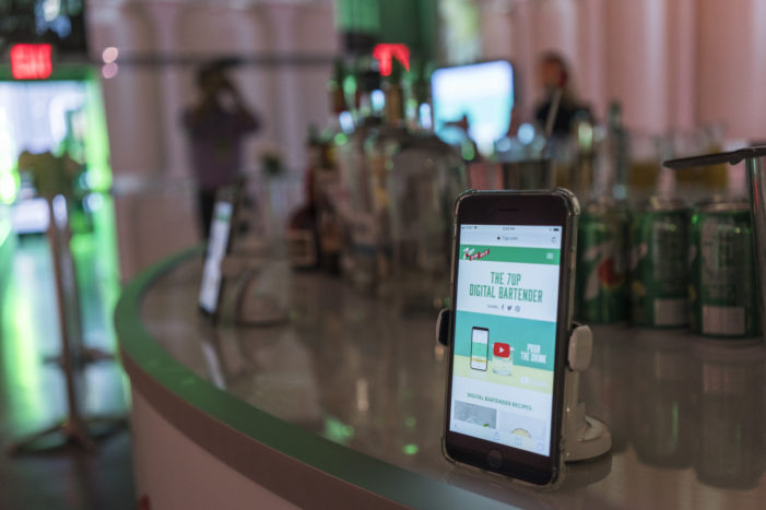 7UP’s New Digital Bartender Turns Customers Into A Master Mixologist