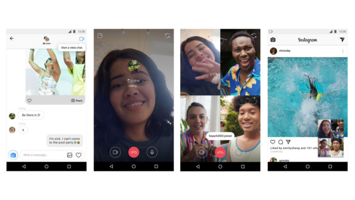 Instagram rolls out video chat along with other new features