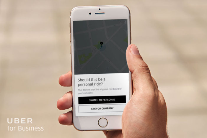 New Uber feature uses machine learning to sort business and personal rides