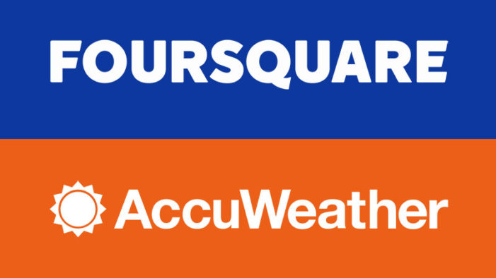AccuWeather Integrates Foursquare into Latest Update of its Leading Weather App