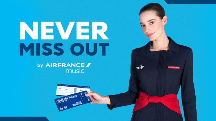 BETC’s General POP and Air France Music launches “Never Miss Out”