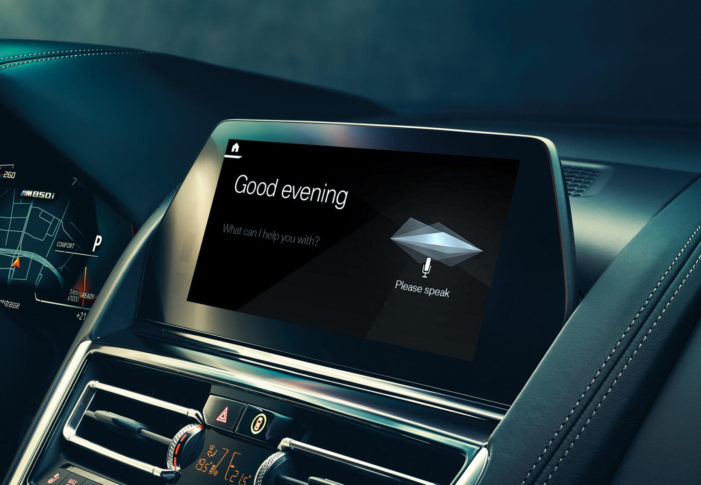 BMW in-car voice assistant to launch in 2019