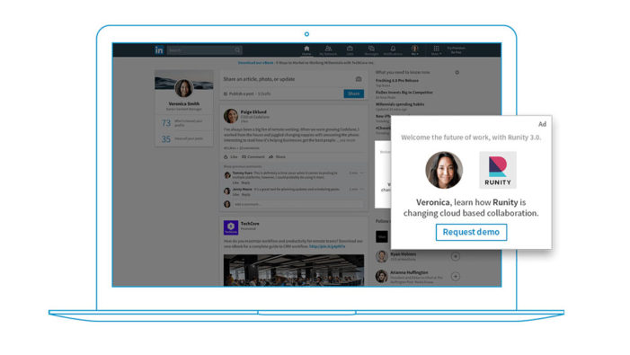 LinkedIn debuts ‘self-service’ dynamic ads