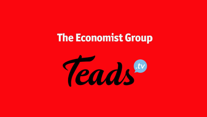 Teads signs exclusive global partnership with The Economist Group