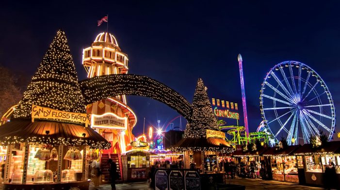 Google teams with Winter Wonderland for voice-assistance experience on big wheel