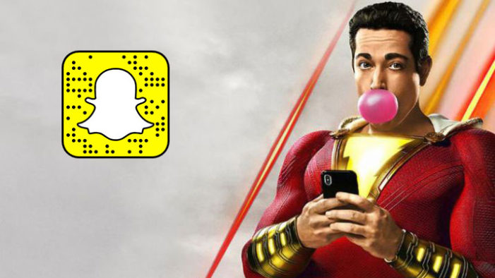 Warner Bros. launch first ever sponsored voice-activated Snapchat Lens for Shazam!