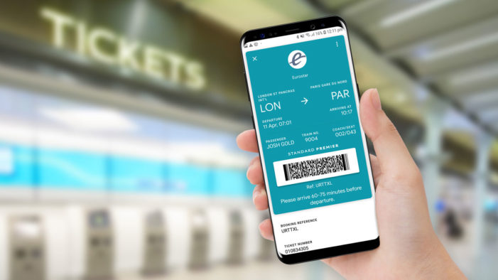 Eurostar mobile tickets can now be saved on Google Pay